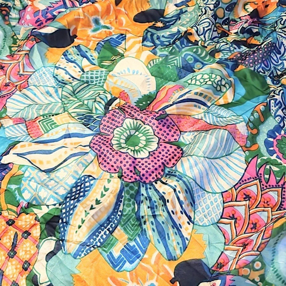 ABIGAIL RIGGS Floral Scarf Go For It Mission Empowerment 2014  Scarf - Picture 4 of 8